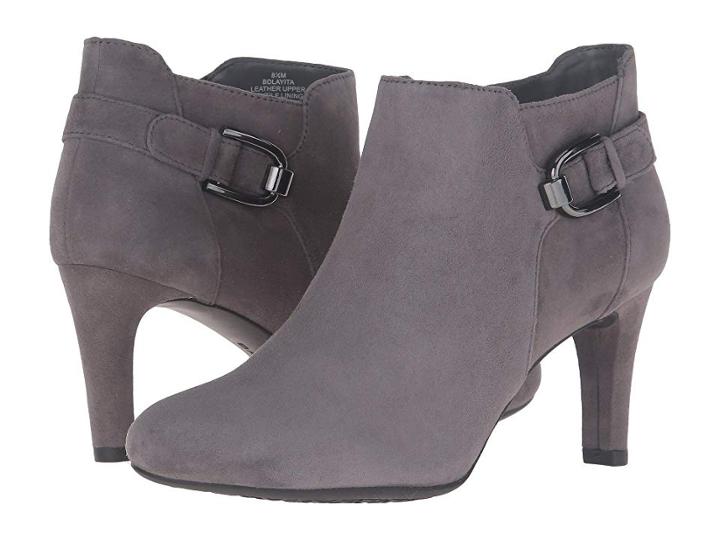 Bandolino Layita (grey Suede) Women's Shoes