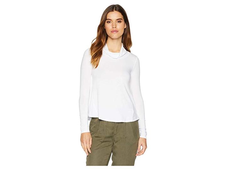 Lamade Portabella Turtleneck (white) Women's Clothing