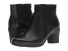 Clarks Un Rosa Mid (black Leather) Women's  Shoes