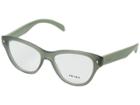 Prada 0pr 23sv (opal Dark Green) Fashion Sunglasses