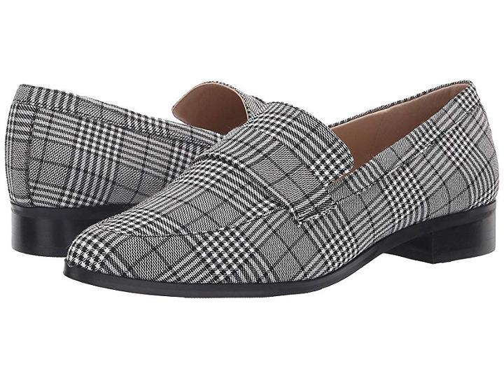 Jane And The Shoe Laurel (black/white Plaid) Women's Shoes