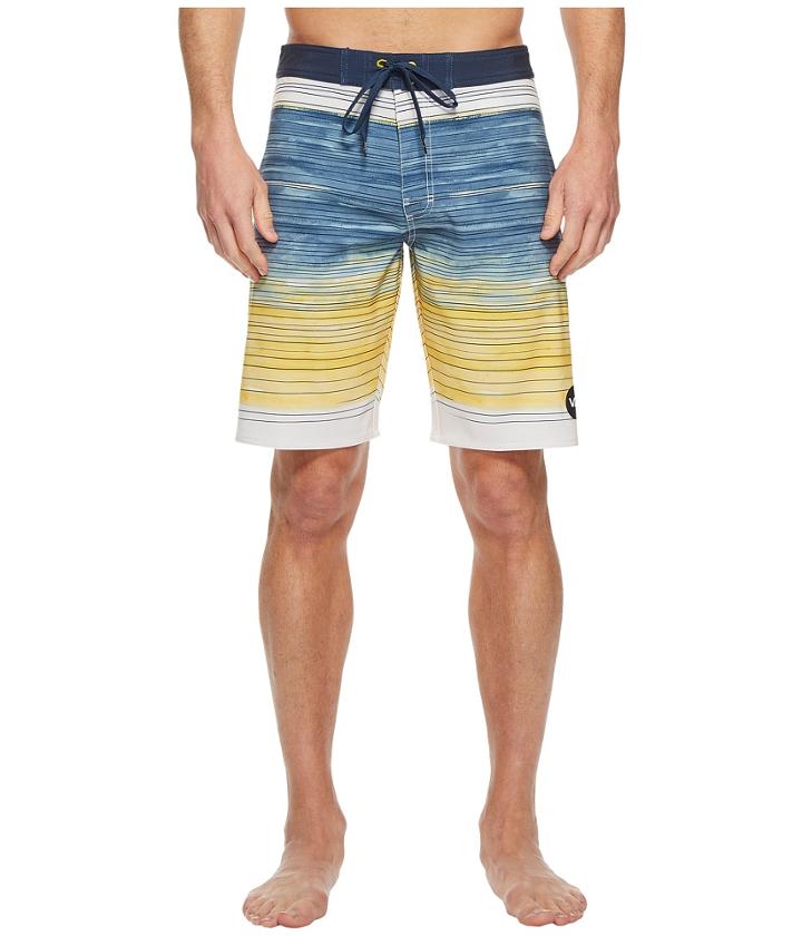 Rvca Arica Trunk (deja Blue) Men's Swimwear