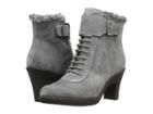 Aerosoles Rufflection (dark Gray Suede) Women's Lace-up Boots