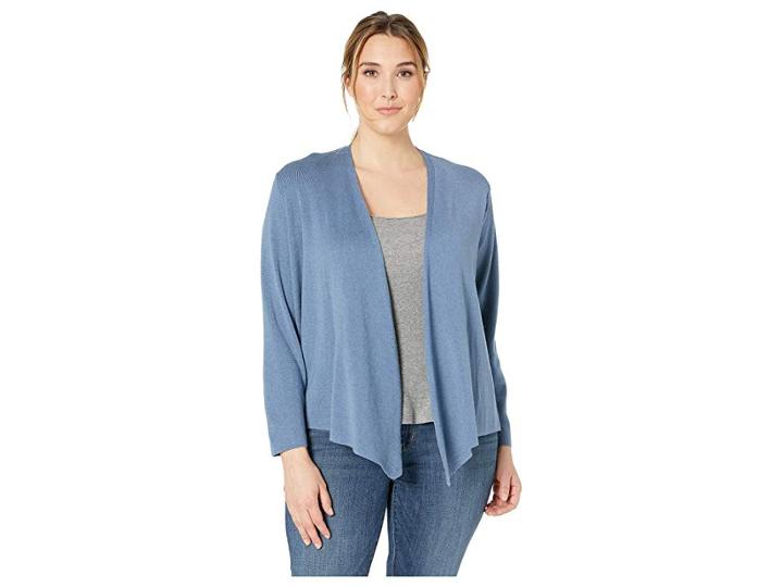 Nic+zoe Plus Size Four-way Cardy (horizon) Women's Sweater