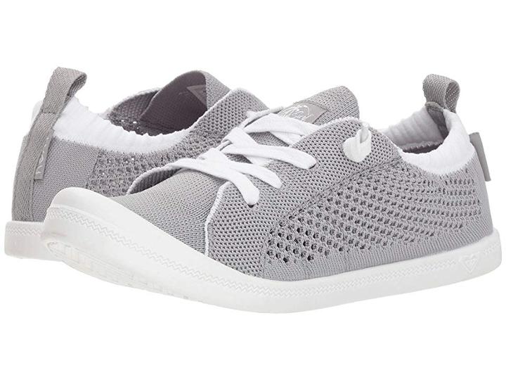 Roxy Bayshore Knit (grey) Women's Lace Up Casual Shoes
