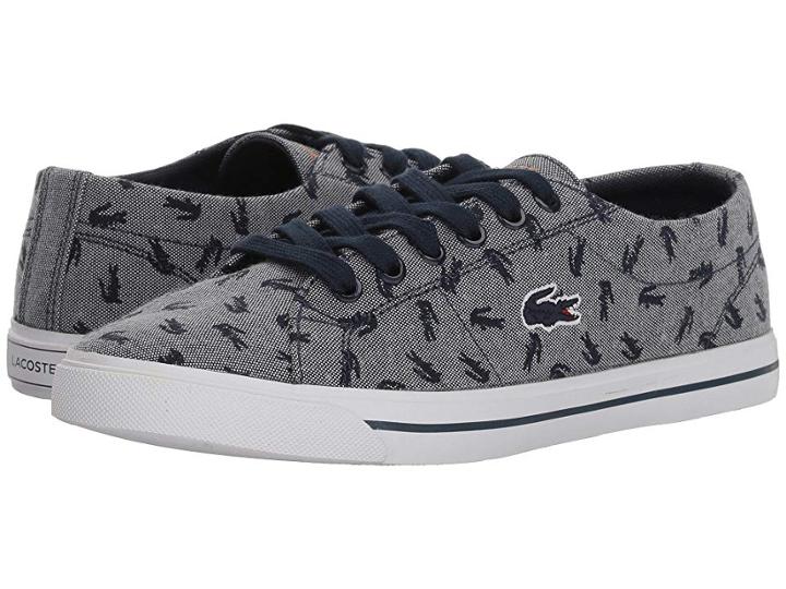 Lacoste Kids Riberac (little Kid/big Kid) (navy/white 1) Kid's Shoes