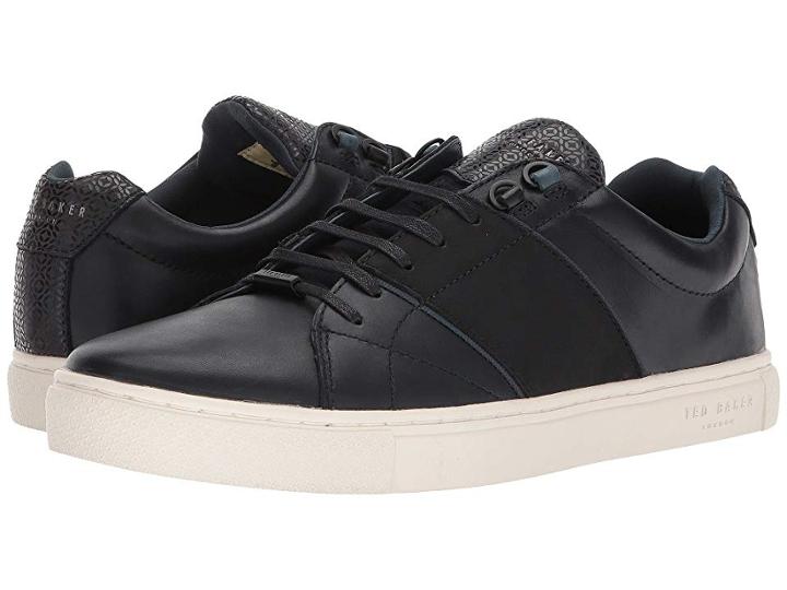 Ted Baker Quana (dark Blue Leather) Men's Shoes