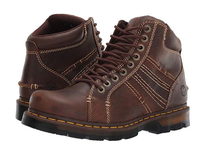 Dr. Martens Quincy 77 Ns 9-eye Boot (tan) Men's Work Lace-up Boots