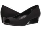 Bandolino Candra (black Lycra) Women's Wedge Shoes