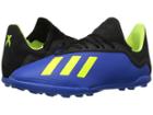 Adidas Kids X Tango 18.3 Tf Soccer (little Kid/big Kid) (blue/yellow/black) Kids Shoes