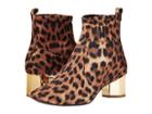 Katy Perry The Daina (black/brown Leopard Print Stretch Satin) Women's Shoes