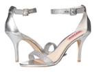 Betsey Johnson Brodway (silver Metal) High Heels