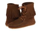 Minnetonka Tramper Ankle Hi Boot (dusty Brown Suede) Women's Pull-on Boots