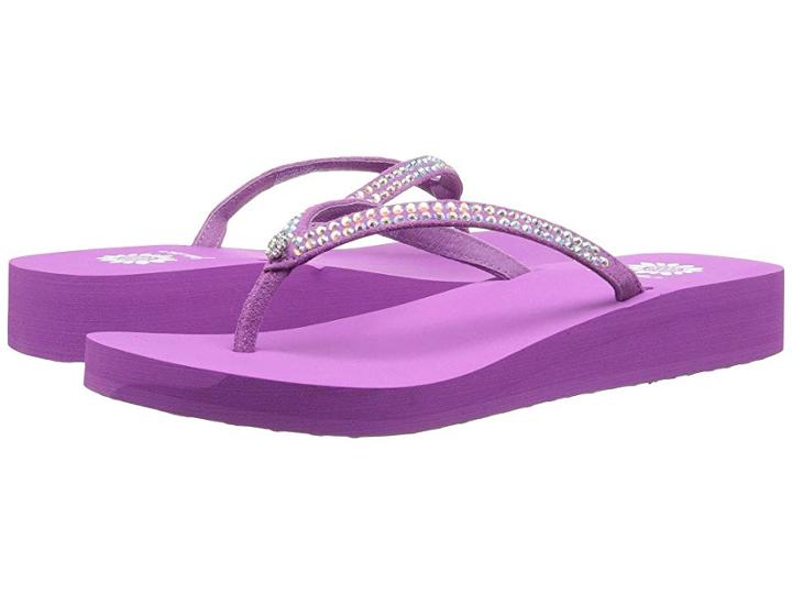 Yellow Box Jello (orchid) Women's Sandals