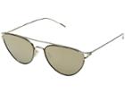 Oliver Peoples Floriana (gold/dark Tortoise Black/taupe Flash Mirror) Fashion Sunglasses