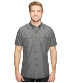Kuhl Airspeedtm Short Sleeve Top (carbon) Men's Short Sleeve Button Up