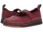 Dr. Martens Askins Mary Jane Shoe (cherry Red Temperley/cherry Red Sport Spacer Mesh) Women's Maryjane Shoes