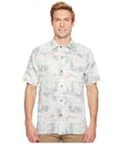Tommy Bahama Flamingo Fade Shirt (dusty Aqua) Men's Clothing