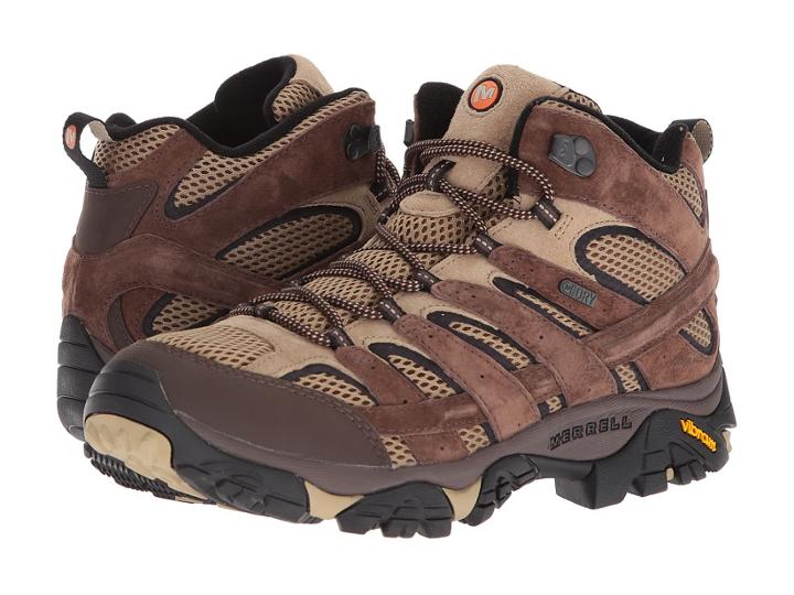 Merrell Moab 2 Mid Waterproof (bracken) Men's Shoes