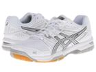 Asics Gel-rocket(r) 7 (white/silver) Women's Shoes