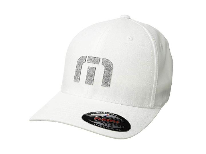 Travismathew Letterman (white) Baseball Caps