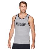 Under Armour Sportstyle Cotton Tank Top (steel/black) Men's Sleeveless