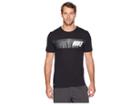 Nike Dry Tee Dri-fit Cotton Block Camo (black/dark Grey) Men's Clothing