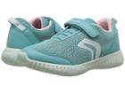 Geox Kids Waviness 3 (little Kid/big Kid) (lake) Girl's Shoes