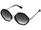 Diane Von Furstenberg 37563 (matte Black) Fashion Sunglasses