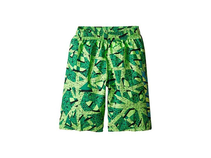 Nike Kids Granite 9 Volley Shorts (big Kids) (electro Green) Boy's Swimwear