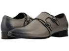 Stacy Adams Vance Plain Toe Double Monkstrap (gray/black) Men's Shoes
