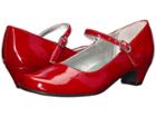 Nina Kids Seeley (little Kid/big Kid) (red Patent) Girl's Shoes