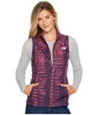 The North Face Rapida Vest (amaranth Purple Reflective Print) Women's Vest
