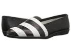 Aerosoles Trend Setter (black/white Snake) Women's Flat Shoes