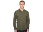 Bldwn Wallace Shirt (military Green) Men's Long Sleeve Button Up
