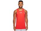Under Armour Ua Baseline Cotton Tank Top (red/steel) Men's Sleeveless