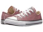 Converse Kids Chuck Taylor All Star Ox (little Kid/big Kid) (rose Gold/natural/white) Girl's Shoes