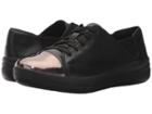 Fitflop F-sporty Mirror-toe Sneaker (black) Women's  Shoes