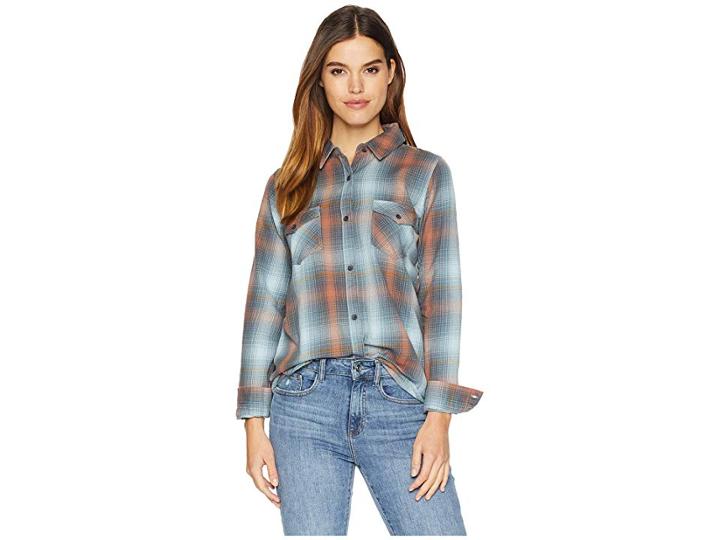 O'neill Hansen Flannel (dust Blue) Women's Clothing