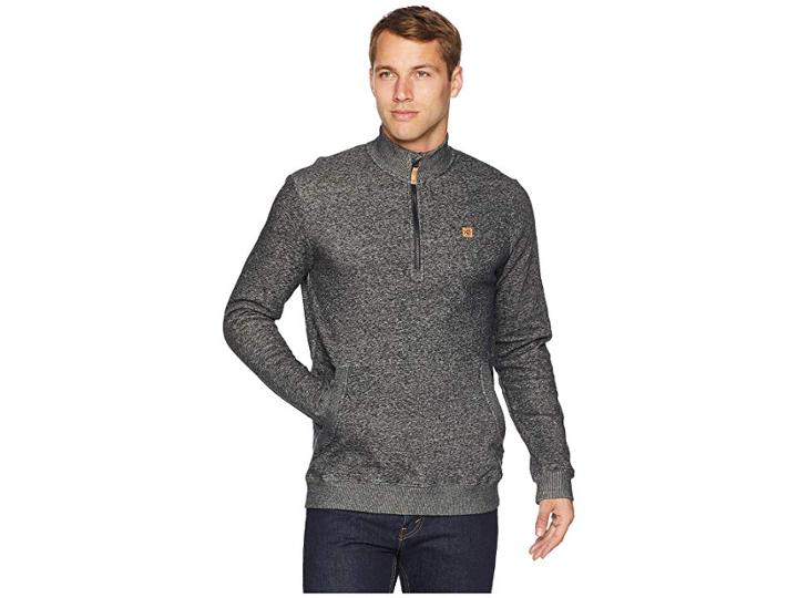 Tentree Durango 1/2 Zip (meteorite) Men's Clothing