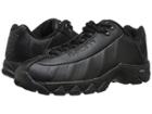 K-swiss St329 Cmftm (black Leather) Men's Cross Training Shoes