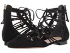 Rachel Zoe Renae Flat (black Suede) Women's Flat Shoes