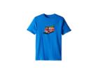 Vans Kids Family Xmas T-shirt (big Kids) (royal) Boy's T Shirt