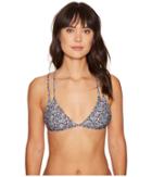 L*space Liberty J'adore Becky Top (navy) Women's Swimwear