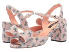 Rochas Ro30025-07010 (brocc. Boccioli Cipria/azzurro) High Heels