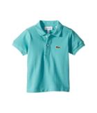 Lacoste Kids L1812 Short Sleeve Classic Pique Polo (toddler/little Kids/big Kids) (earthenware Green) Boy's Short Sleeve Pullover