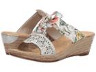 Rieker 62427 Fanni 27 (ice/ice/multi) Women's Shoes