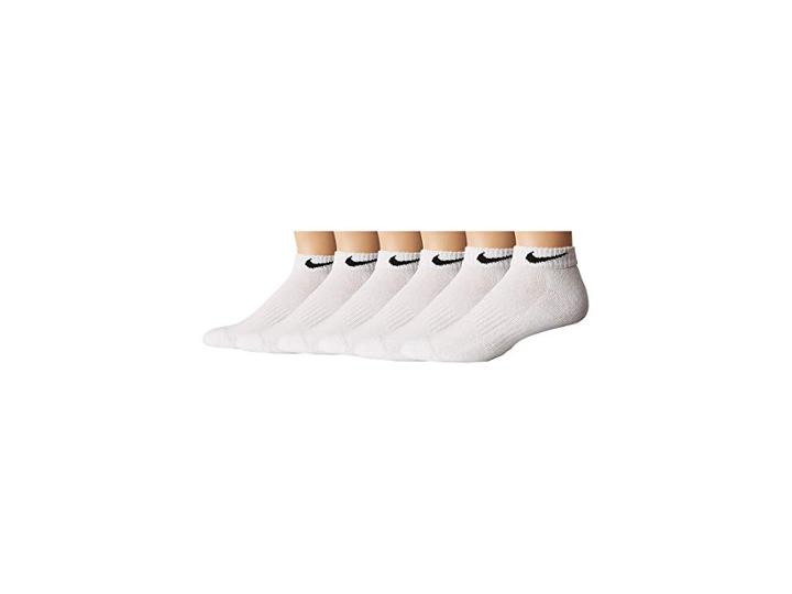 Nike Perf Cushion Low Cut 6-pack (white/black) Low Cut Socks Shoes