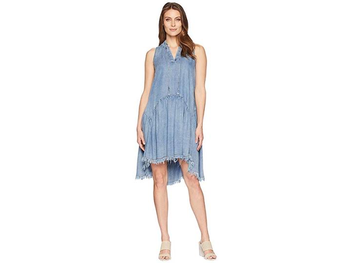 Catherine Catherine Malandrino Keala Dress (blue Denim) Women's Dress