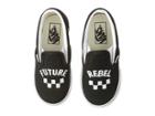 Vans Kids Classic Slip-on (infant/toddler) ((future Rebel) Black/true White) Boys Shoes